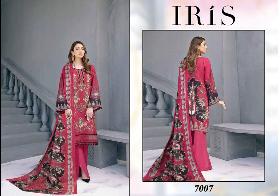 Iris Vol-7 Cotton Dress Material Catalogue Set Iris Vol-7 Cotton Dress Material Catalogue Set